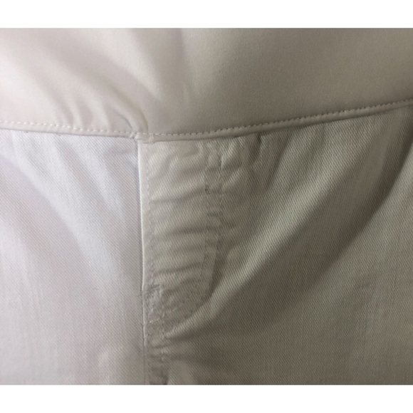 Gap White Denim Maternity Pants Size 16 - Picture 4 of 8